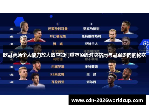 欧冠赛场个人能力放大效应如何重塑顶级对决格局与冠军走向的秘密 欧冠赛场个人能力放大效应如何重塑顶级对决格局与冠军走向的秘密